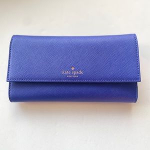 Kate Spade Safiano Leather Wallet iPhone 7 Case N183 Long Trifold